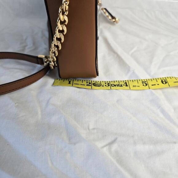 Michael Kors Jet Set Charm EW Crossbody Bag Lugg Multi Brown NWPT - Picture 13 of 16